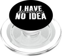 Non ho assolutamente idea distratto di mente assente ignaro PopSockets PopGrip per MagSafe