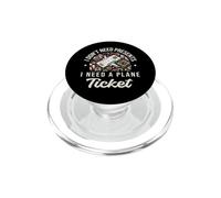Non ho bisogno di regali, mi serve un biglietto aereo, PopSockets PopGrip per MagSafe