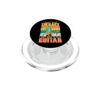 Non ho bisogno di terapia Ho bisogno di suonare la chitarra PopSockets PopGrip per MagSafe
