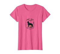 Non Ho Bisogno di Terapia, Ho Solo Bisogno del Mio Gatto, Divertente Amante degli Animali Domestici Maglietta, Donna, Rosa mélange, XL