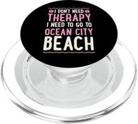 Non ho bisogno di terapie Devo andare a Ocean City Beach PopSockets PopGrip per MagSafe