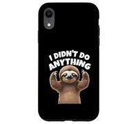 Non ho fatto niente bradipo Custodia per iPhone XR