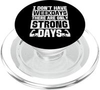 Non ho giorni feriali palestra allenamento fitness PopSockets PopGrip per MagSafe