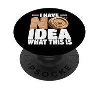 Non ho idea di cosa sia questo divertente Yoyo retrò in legno anni '70 PopSockets PopGrip Adesivo