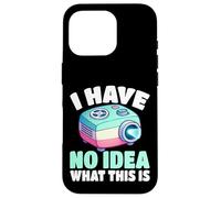 Non ho idea di cosa sia questo proiettore retrò per diapositive anni '70 e '80 Custodia per iPhone 16 Pro