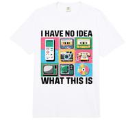 Non Ho Idea di Cosa Sia Un Outfit degli Anni '90 Tema per Bambini degli Anni '90 Comfort Colors Adult Heavyweight T-Shirt