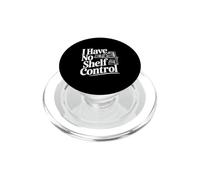 Non ho il controllo sugli scaffali | Divertente amante dei libri PopSockets PopGrip per MagSafe