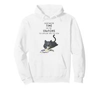 Non Ho Il Tempo o i pastelli per spiegarti Questo Felpa con Cappuccio