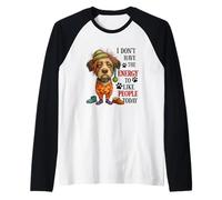 Non Ho l'energia per Amare Le Persone Oggi Maglia con Maniche Raglan