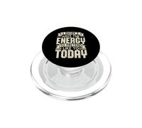Non ho l'energia per fingere che mi piaci oggi divertente PopSockets PopGrip per MagSafe