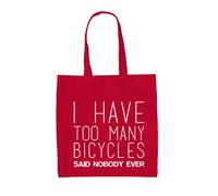 Non Ho Mai Troppi Bici - Borsa In Tela - Ciclismo
