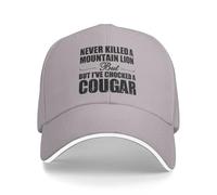 Non Ho mai Ucciso Un Leone di Montagna, ma Ho strangolato Un Puma Cappello da Baseball Cappelli Regolabili