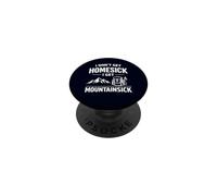 Non ho nostalgia di casa I Get Mountainsick Divertente Escursionismo Pun PopSockets PopGrip Adesivo