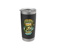 Non ho problemi con i bassi - Sarcastic Largemouth Angler Bicchiere termico in acciaio inox doppia parete