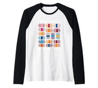 Non ho problemi con i filati Divertimento creativo Maglia con Maniche Raglan