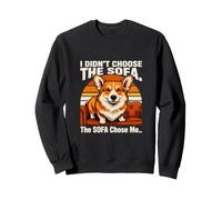 Non Ho Scelto Il Divano Il Divano Mi ha Scelto Corgi Felpa