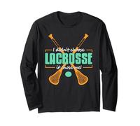 Non Ho Scelto Il Lacrosse È Lui Che Mi Ha Scelto Maglia a Manica