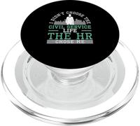 Non ho scelto il servizio civile Vita L'HR mi ha scelto divertente PopSockets PopGrip per MagSafe
