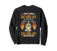 Non Ho Scelto The Cat Dad Life, Cat Dad Felpa