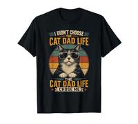 Non Ho Scelto The Cat Dad Life, Cat Dad Maglietta