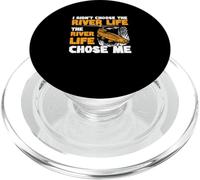 Non ho scelto The River Life The River Life ha scelto me Divertente PopSockets PopGrip per MagSafe