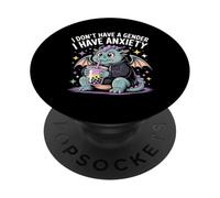 Non Ho Un Genere Ho L'ansia Non Binaria PopSockets PopGrip Adesivo