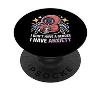 Non Ho Un Genere Ho L'ansia Non Binaria PopSockets PopGrip Adesivo