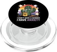Non Ho Un Genere Ho L'ansia Non Binaria PopSockets PopGrip per MagSafe