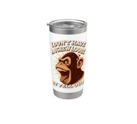 Non ho una vite allentata, è caduto - Divertente umorismo da gorilla Bicchiere termico in acciaio inox doppia parete