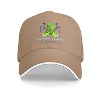 Non Hodgkin's Lymphoma Awareness Uomo Donna con Visiera Leggero Sportivo Berretto Casuale Hip Hop cap for Estivo Sport Estate