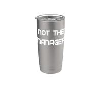 Non Il Manager Bicchiere termico in acciaio inox doppia parete