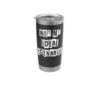 Non il mio scenario ideale Bicchiere termico in acciaio inox doppia parete