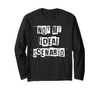 Non Il Mio Scenario Ideale Maglia a Manica