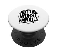 Non il peggior ufficio umoristico dei dipendenti PopSockets PopGrip Adesivo
