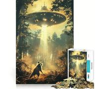 Non il procione Puzzle per adolescenti da 1000 pezzi Rafforza la memoria Tempo di pace Qualità Bordo Classico Regalo (50x75cm)