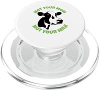 Non il tuo latte - Vegetariano Vegan Amante degli animali, Cruelty Free PopSockets PopGrip per MagSafe