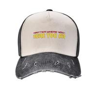 Non Importa Dove tu vada, Ci Sei. Berretto da Baseball Cappello Maschile Rugby Golf Indossare Cappelli Divertenti Cappelli da Uomo Cappelli da Donna