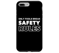 Non infrangere le regole di sicurezza | Slogan della campagna sulla sicurezza sul lavoro Custodia per iPhone 7 Plus/8 Plus