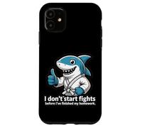 Non inizio litigi prima di aver finito i compiti Custodia per iPhone 11