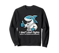 Non Inizio litigi Prima di Aver finito i compiti Felpa