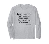 Non interrompere mai i Tuoi Nemici Quando commettono Un Maglia a Manica