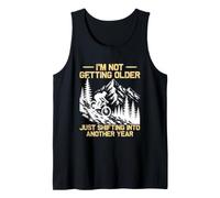 Non invecchiare Divertente MTB Bicicletta Ciclismo Mountain Bike Canotta