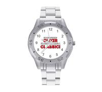 Non invecchiare solo diventando orologi classici da uomo in acciaio inossidabile cinturino analogico al quarzo orologi da polso business, Stile:, regular, Bracciale