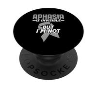 Non Invisibile: Disturbo Della Comunicazione Afasia PopSockets PopGrip Adesivo
