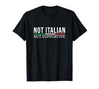 Non italiano ma solidale Maglietta