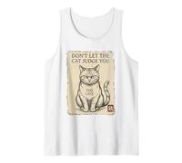 Non Lasciare Che Il Gatto Ti giudichi Troppo Tardi Canotta