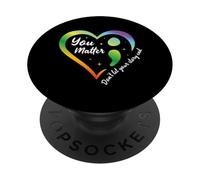 Non lasciare che la tua storia finisca PopSockets PopGrip Adesivo