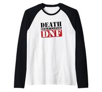 Non Lasciare Prima DNF - Hardcore Endurance Triathlete Maglia con Maniche Raglan