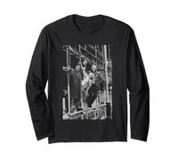 Non Le notizie dei Nove Orologi Griff Rhys Jones Rowan Atkinson Maglia a Manica