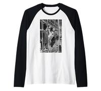 Non Le notizie Nine O Clock Rowan Atkinson Griff Rhys Jones Maglia con Maniche Raglan